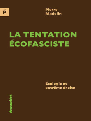 cover image of La tentation écofasciste